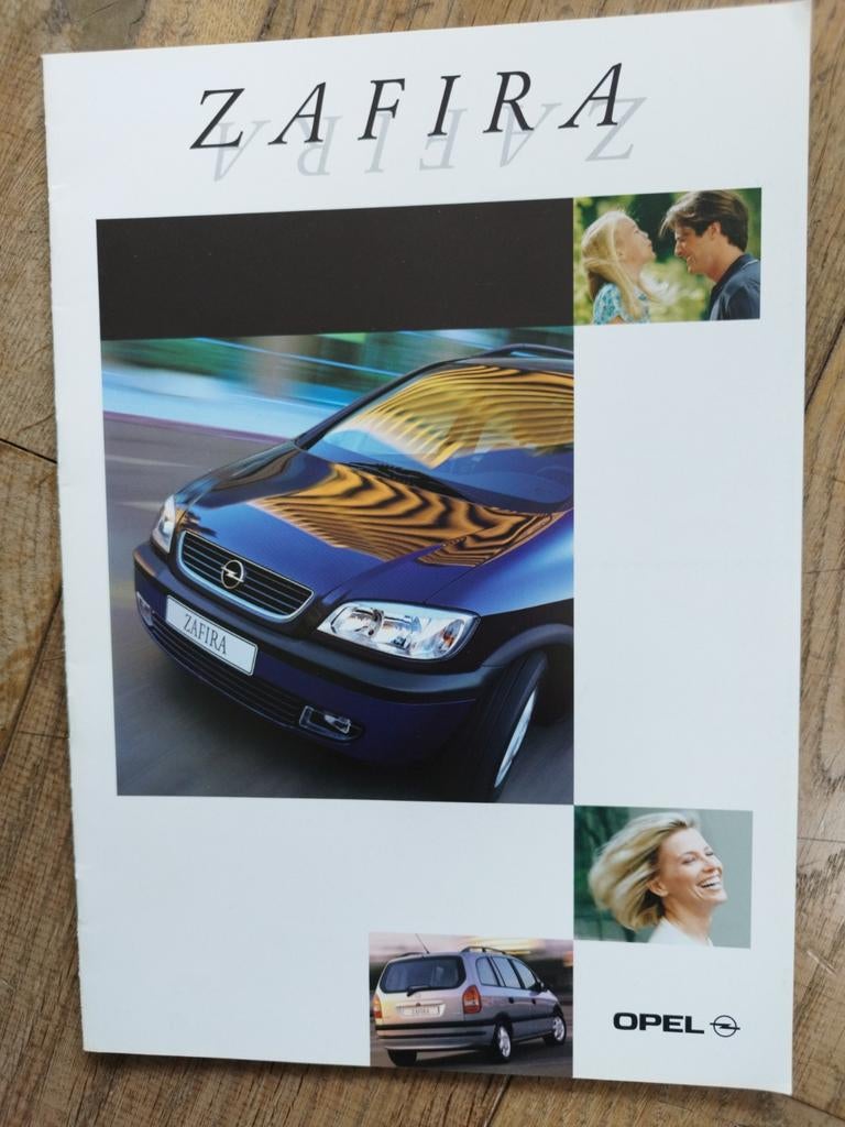 Opel Zafira Brochure 1999 - Nederlands, 18 pagina's, Opel, Zo goed als nieuw, Opel, Ophalen of Verzenden