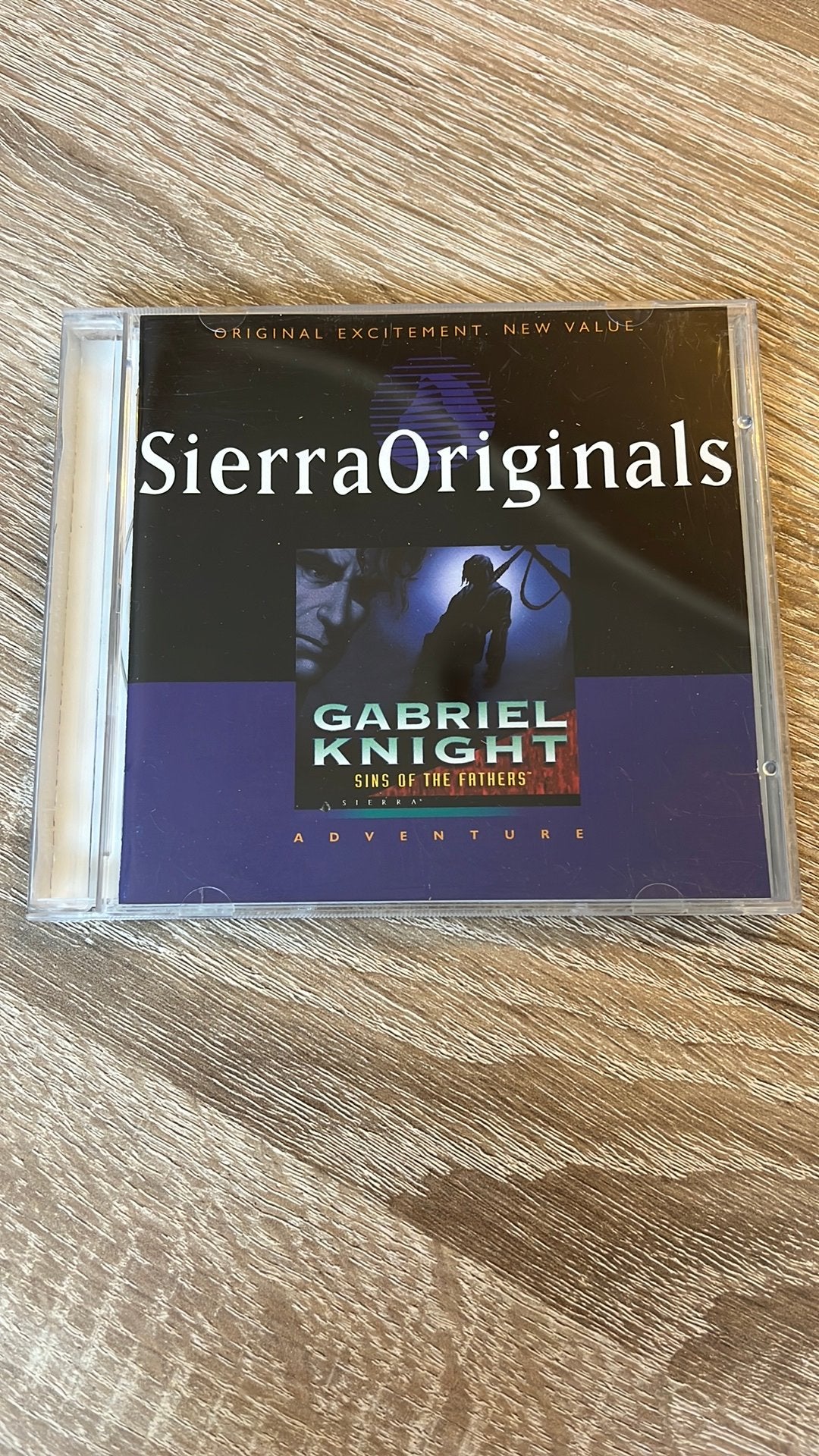 Sierra PC CD-ROM: Gabriel Knight 1, 1 speler, Ophalen of Verzenden, Gebruikt, Avontuur en Actie