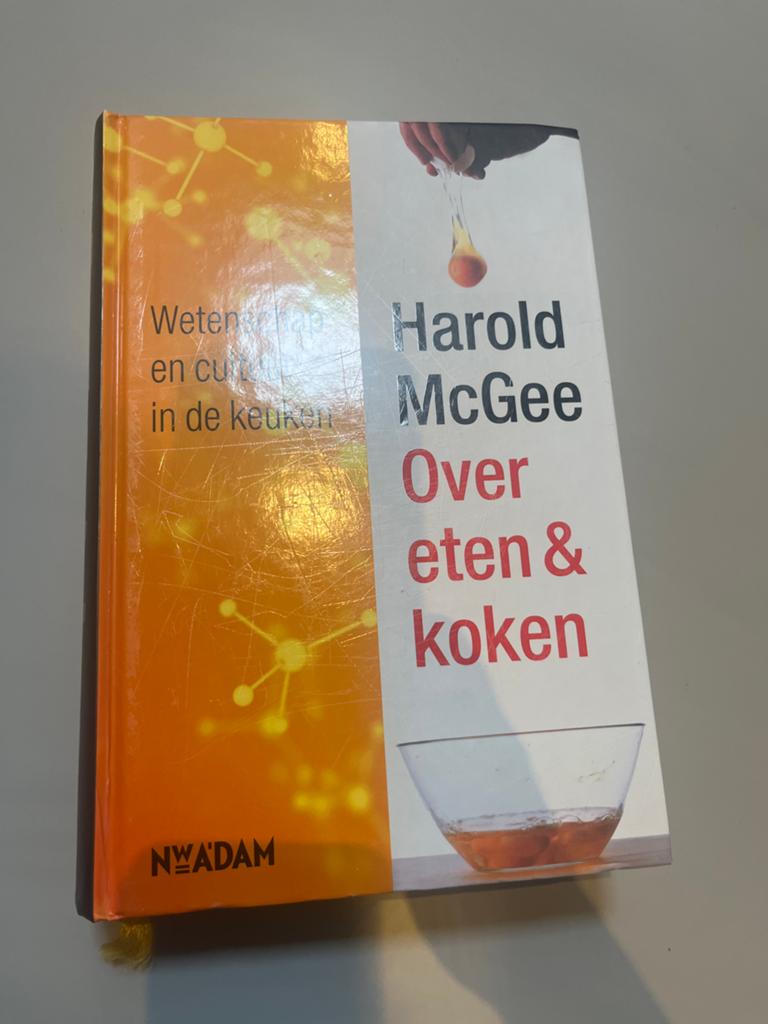 Harold McGee - Over eten & koken (Wetenschap in de keuken), Overige typen, Ophalen of Verzenden, Zo goed als nieuw, Gezond koken