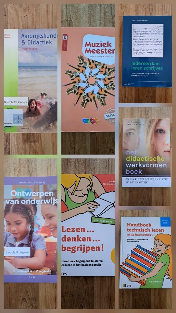 7 PABO boeken, De Nieuwste Pabo Sittard, Boeken, Ophalen of Verzenden, Alpha, Zo goed als nieuw, HBO