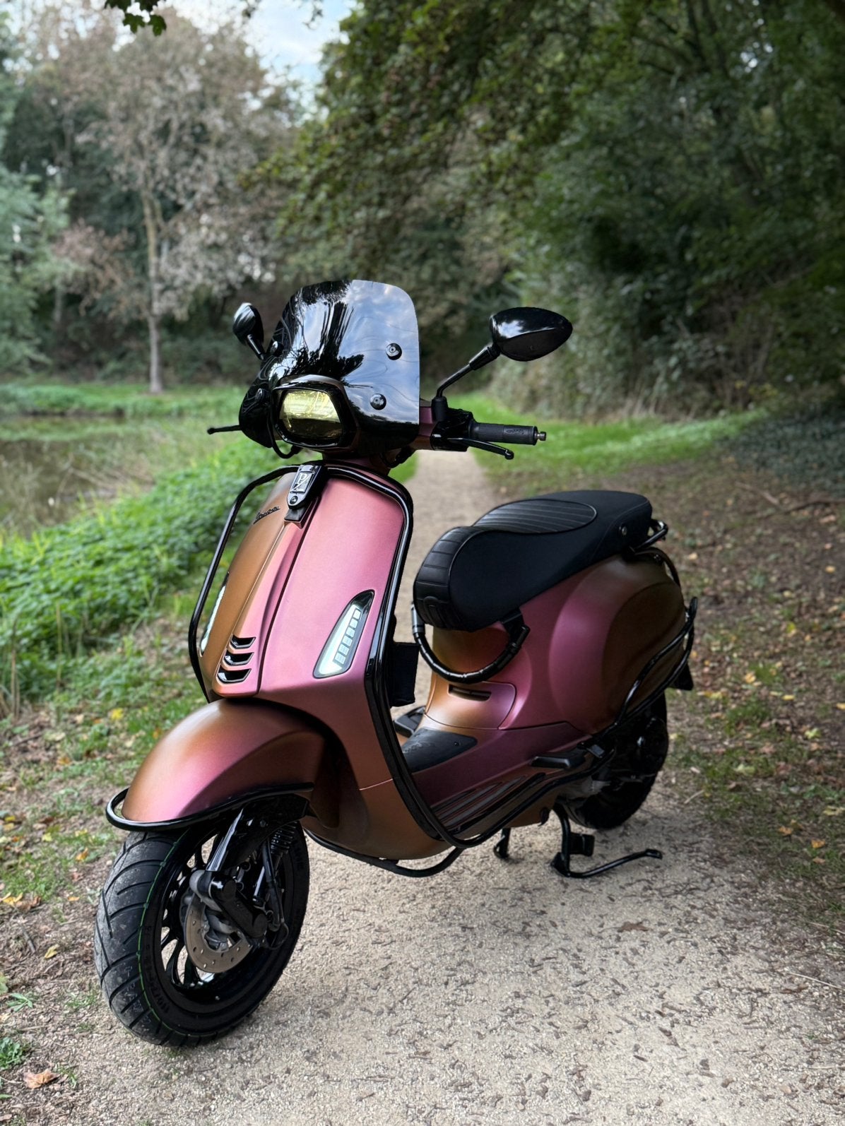 Vespa sprint custom 2020 brom, Ophalen, Gebruikt, Overige modellen, Maximaal 45 km/u