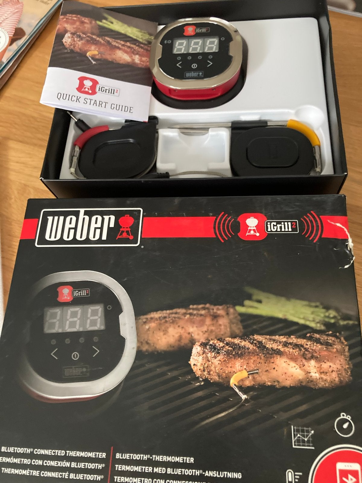 Weber iGrill 2 - Nieuw in doos, slechts 1x gebruikt, Ophalen of Verzenden, Nieuw