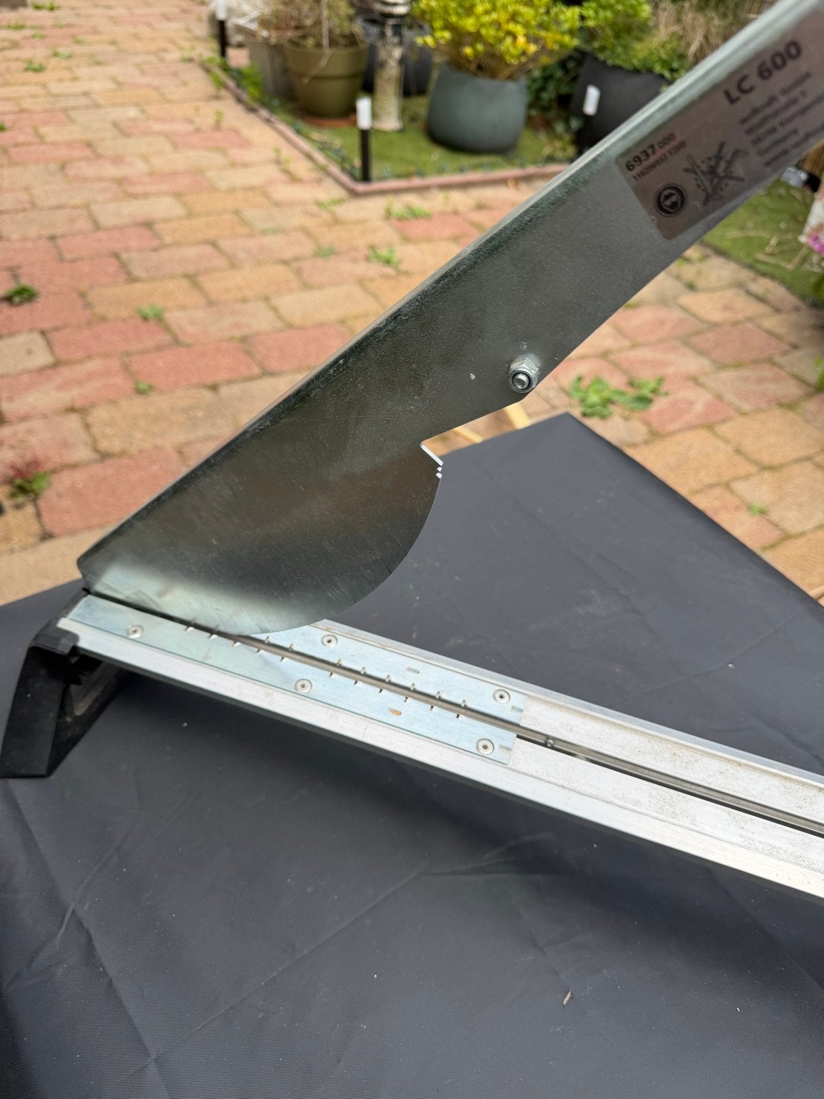Wolfcraft laminaatsnijder LC 600, Doe-het-zelf en Verbouw, Gereedschap | Handgereedschap, Ophalen, Gebruikt, Snijgereedschap, Overige merken