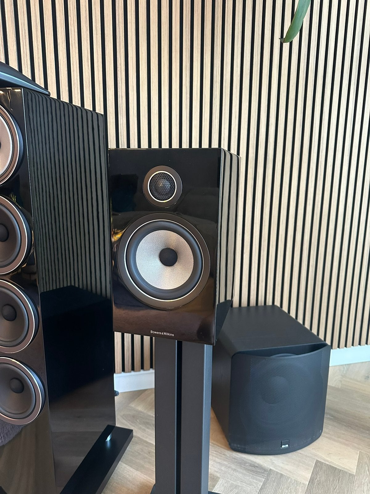 Bowers & wilkins 706S2 incl luidsprekerstandaard, Audio, Tv en Foto, Luidsprekers, Ophalen, Zo goed als nieuw, Bowers & Wilkins (B&W)