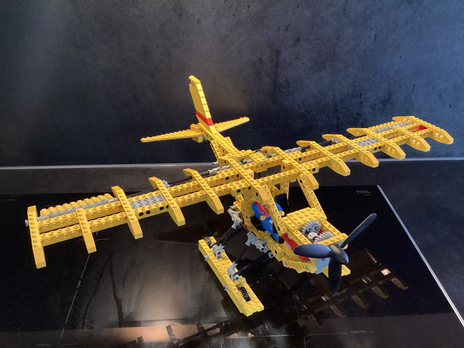 Technic-LEGO vliegtuig, 8855 prop, Ophalen of Verzenden, Zo goed als nieuw