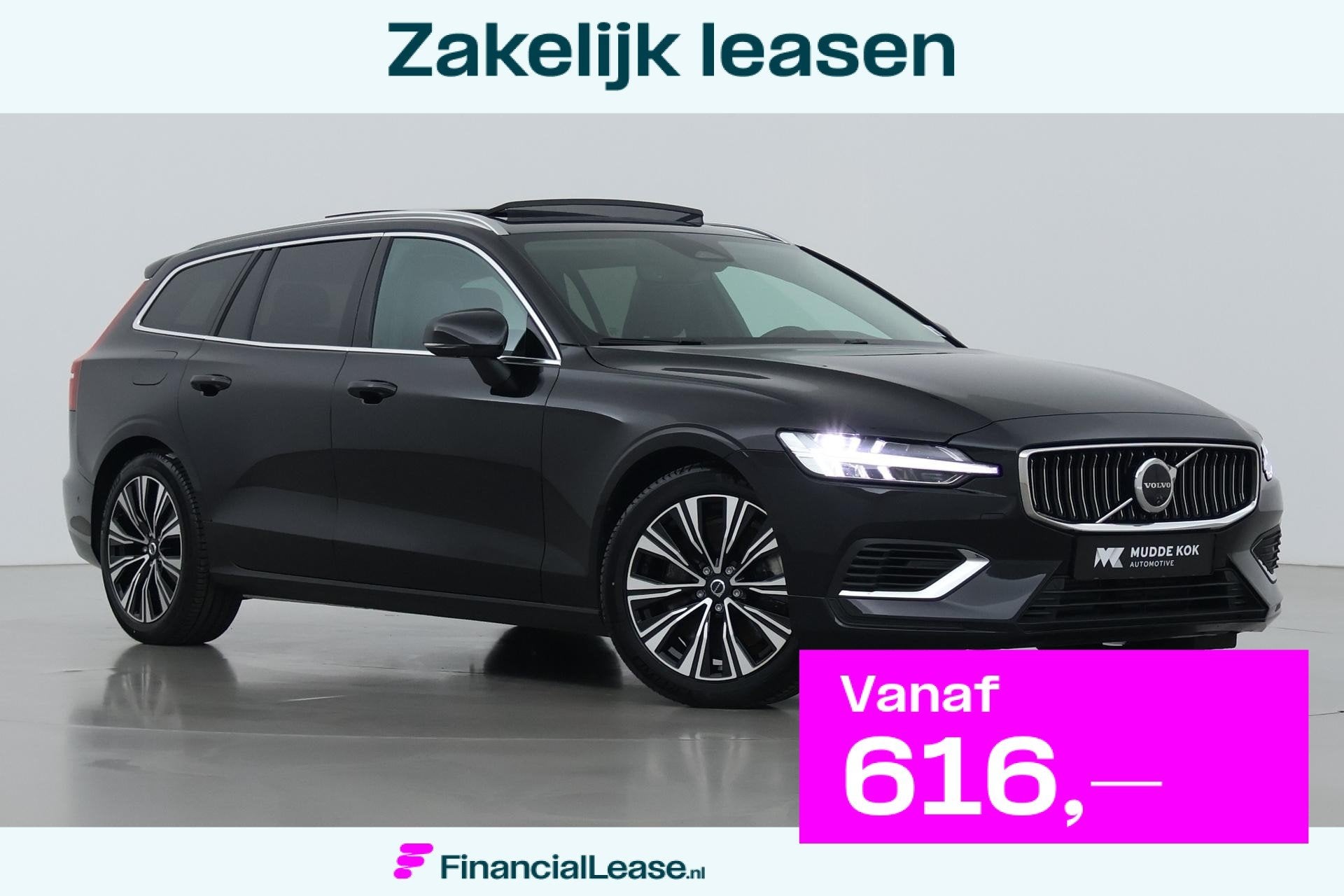 Volvo V60 T6 Plus Bright | ACC | Panoramadak | Head-Up | Har, Automaat, Gebruikt, Euro 6, 4 cilinders