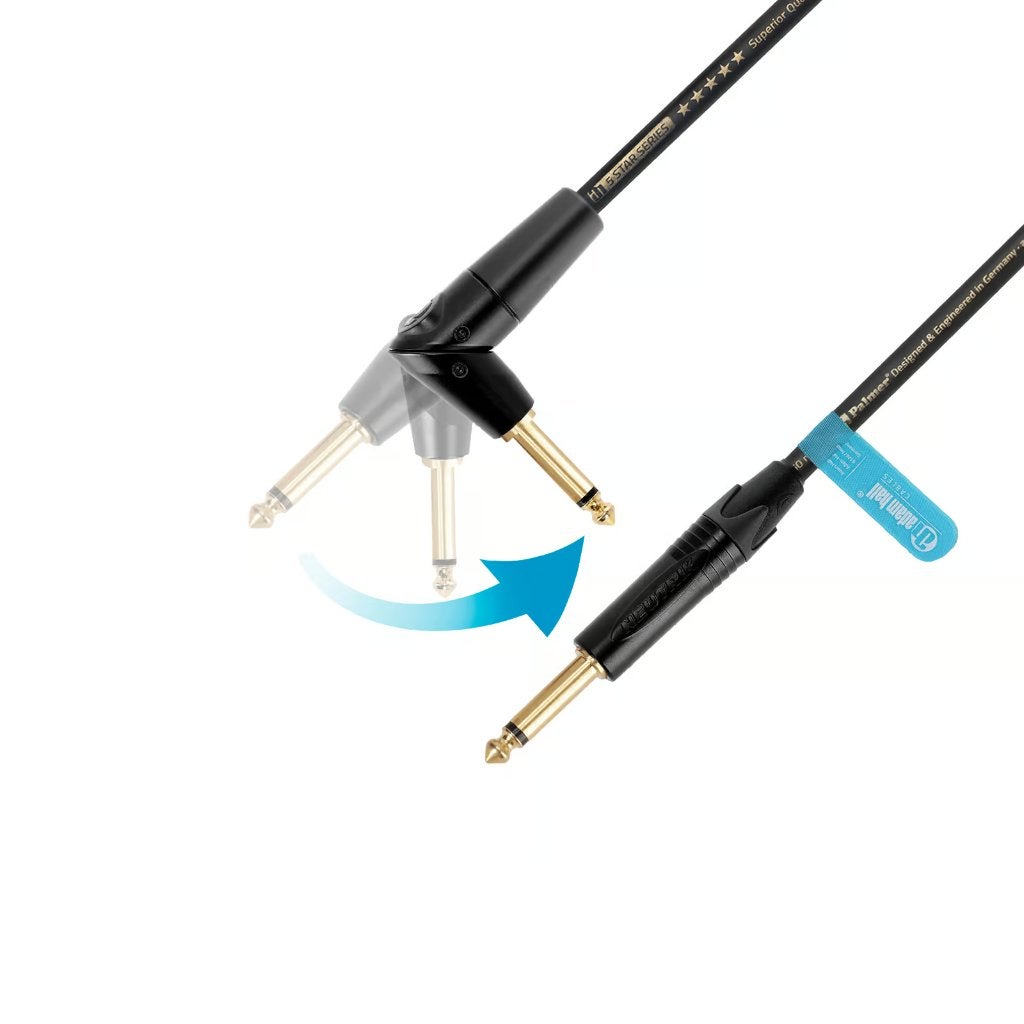 Adam Hall 5 STAR FLIPJACK Instrument Cable 3m, ., Nieuw, Ophalen of Verzenden, .