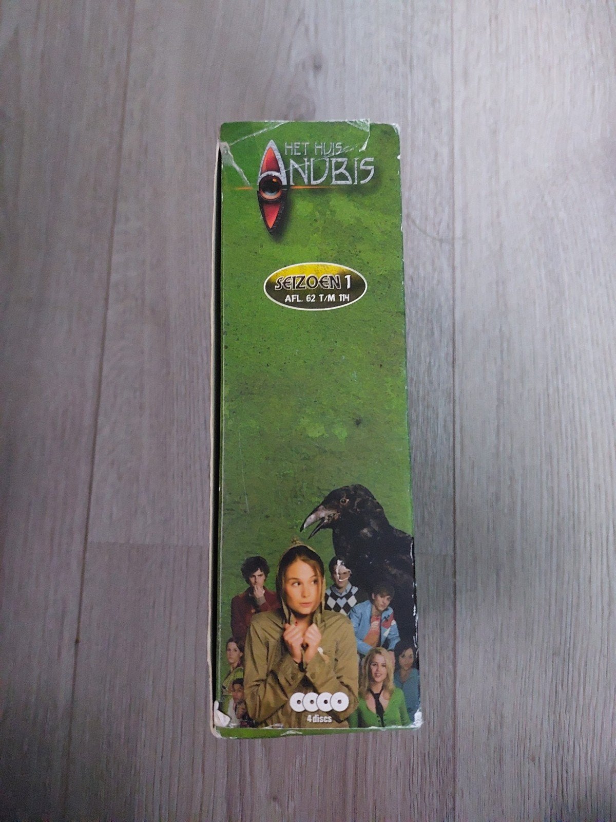 Het Huis Anubis Seizoen 1 DVD Box (Deel 1 t/m 4), Gebruikt, Seizoen 1, Alle leeftijden, Nederlands