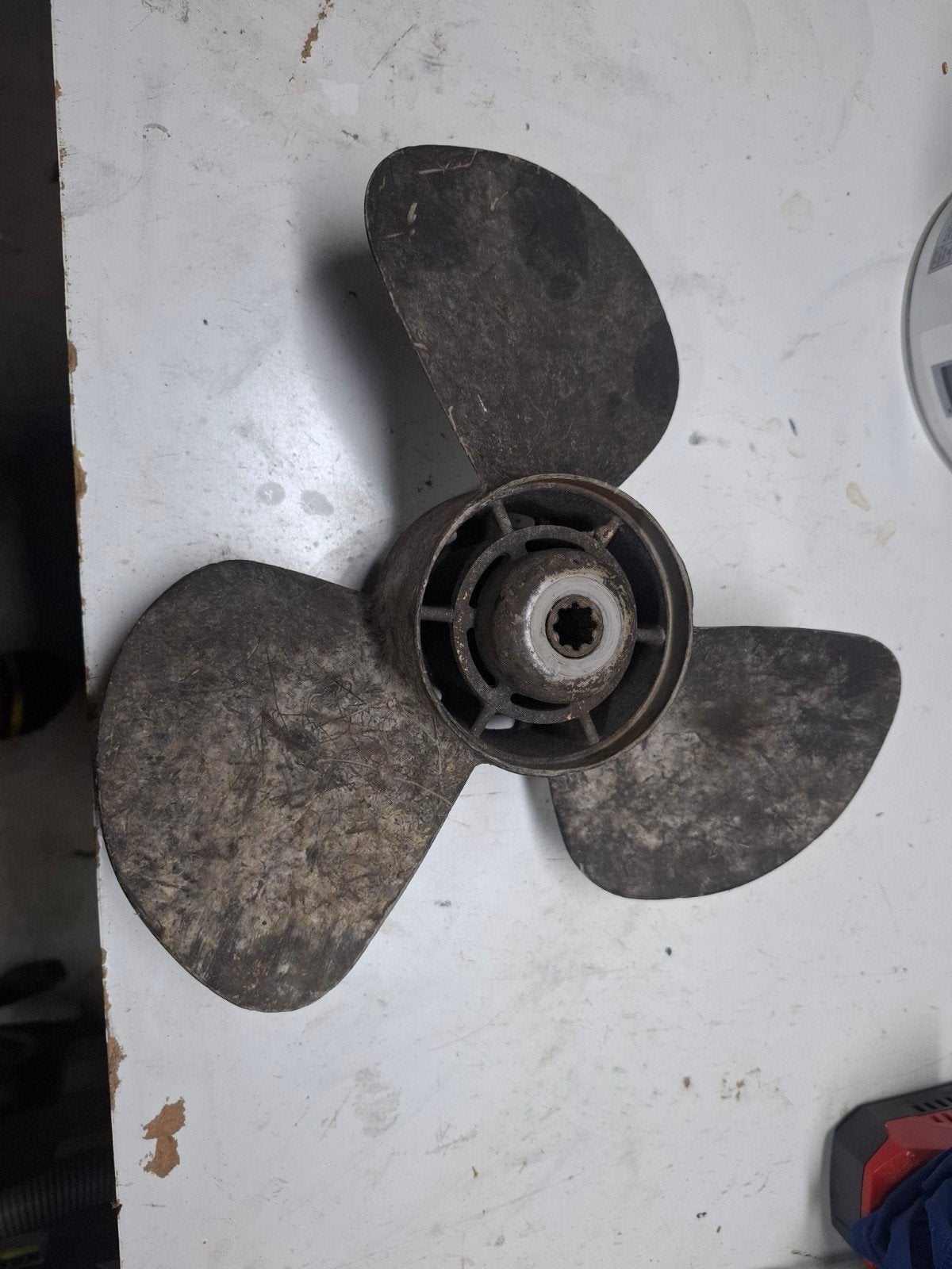 Gebruikte werkschroef voor Yamaha F9.9A, Watersport en Boten, Ophalen of Verzenden, Gebruikt, Motor en Techniek, Motorboot