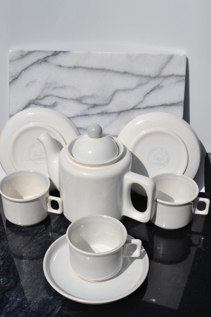 Vintage Potterie Driehoek Huizen model Amsterdam servies, De Driehoek Huizen Amsterdam, N, N, Overige typen