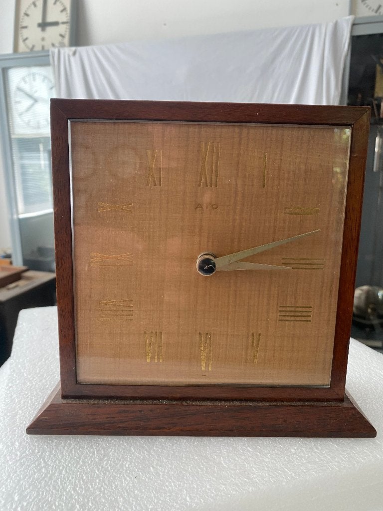 Zeldzame ATO tafelklok, elektrisch op batterij, Antiek en Kunst, Ophalen of Verzenden