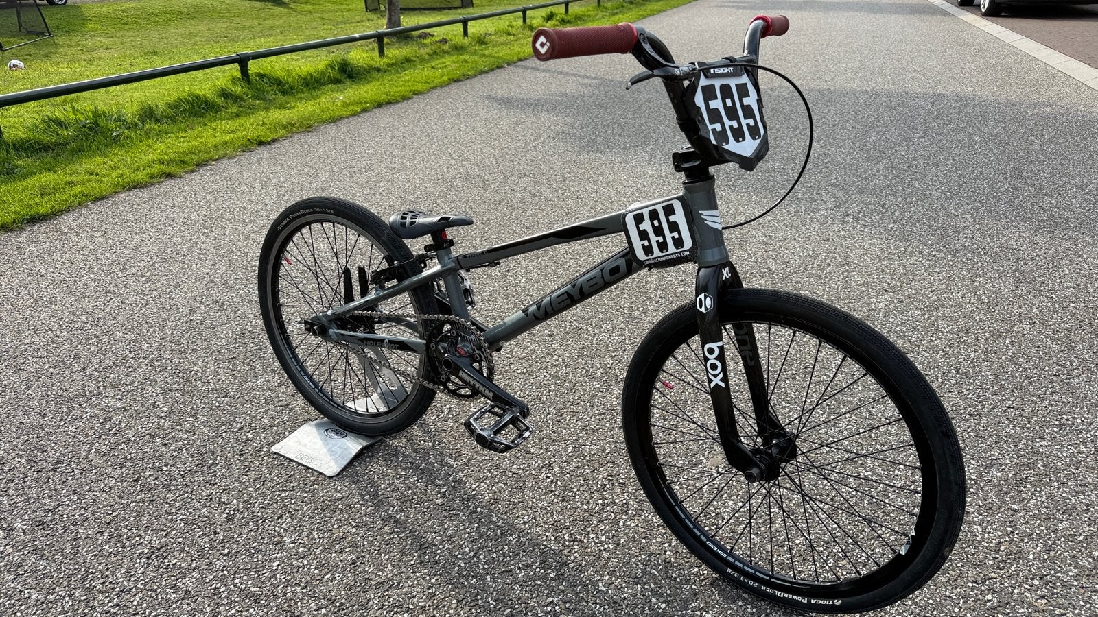 BMX Meybo Holeshot Expert XL, Ophalen, Gebruikt, Velgrem, 20 tot 24 inch