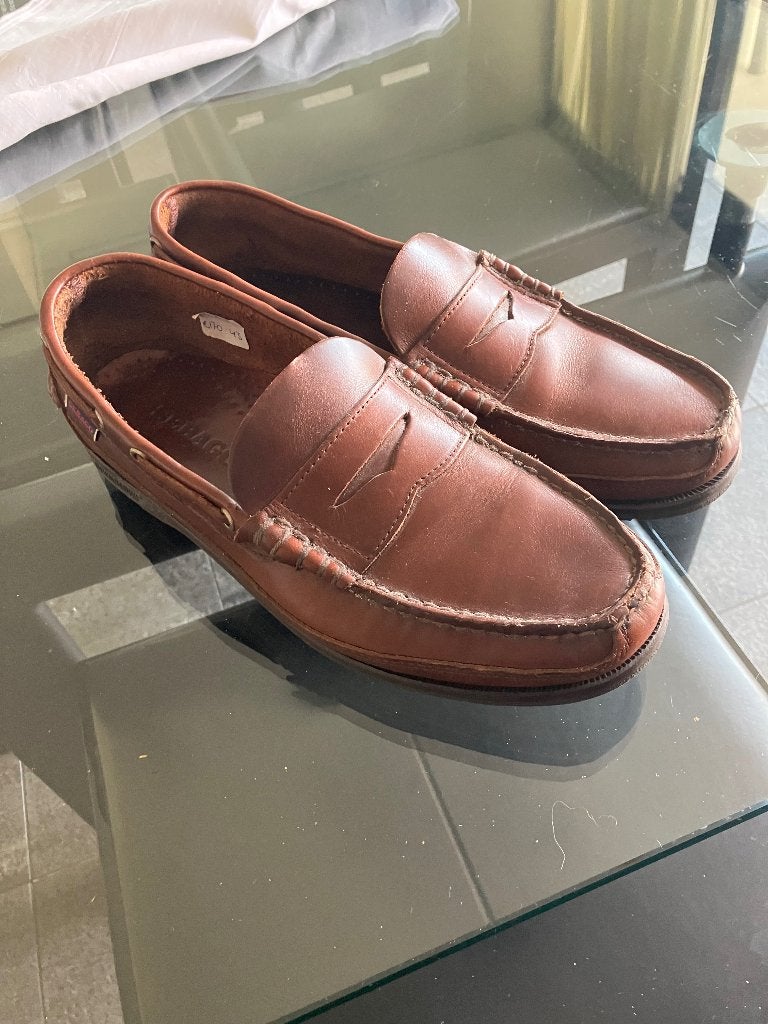 bootschoenen, Bruin, SEBAGO, Zo goed als nieuw, Loafers