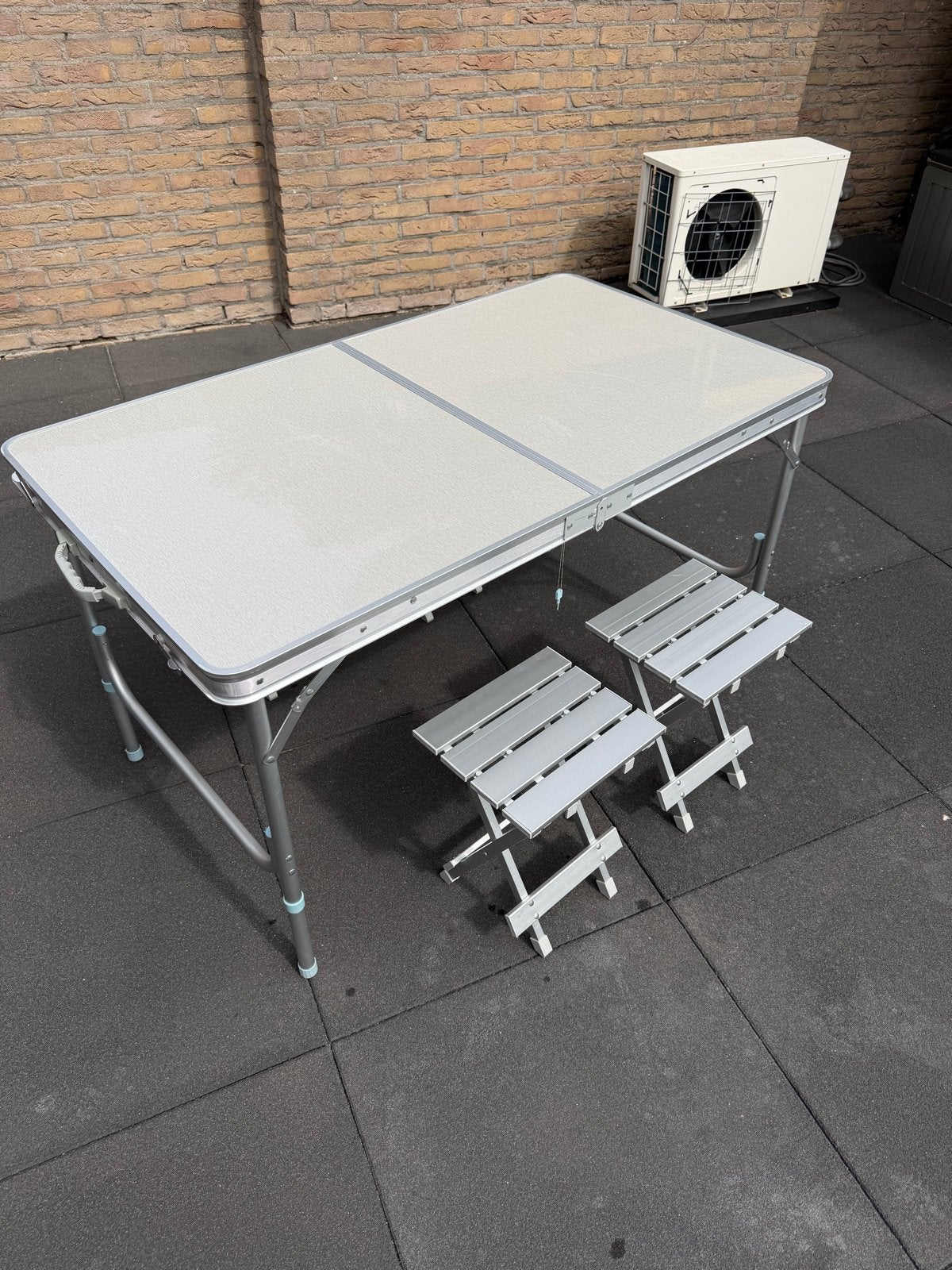 Inklapbare camping picknicktafel, Caravans en Kamperen, Ophalen of Verzenden, Gebruikt