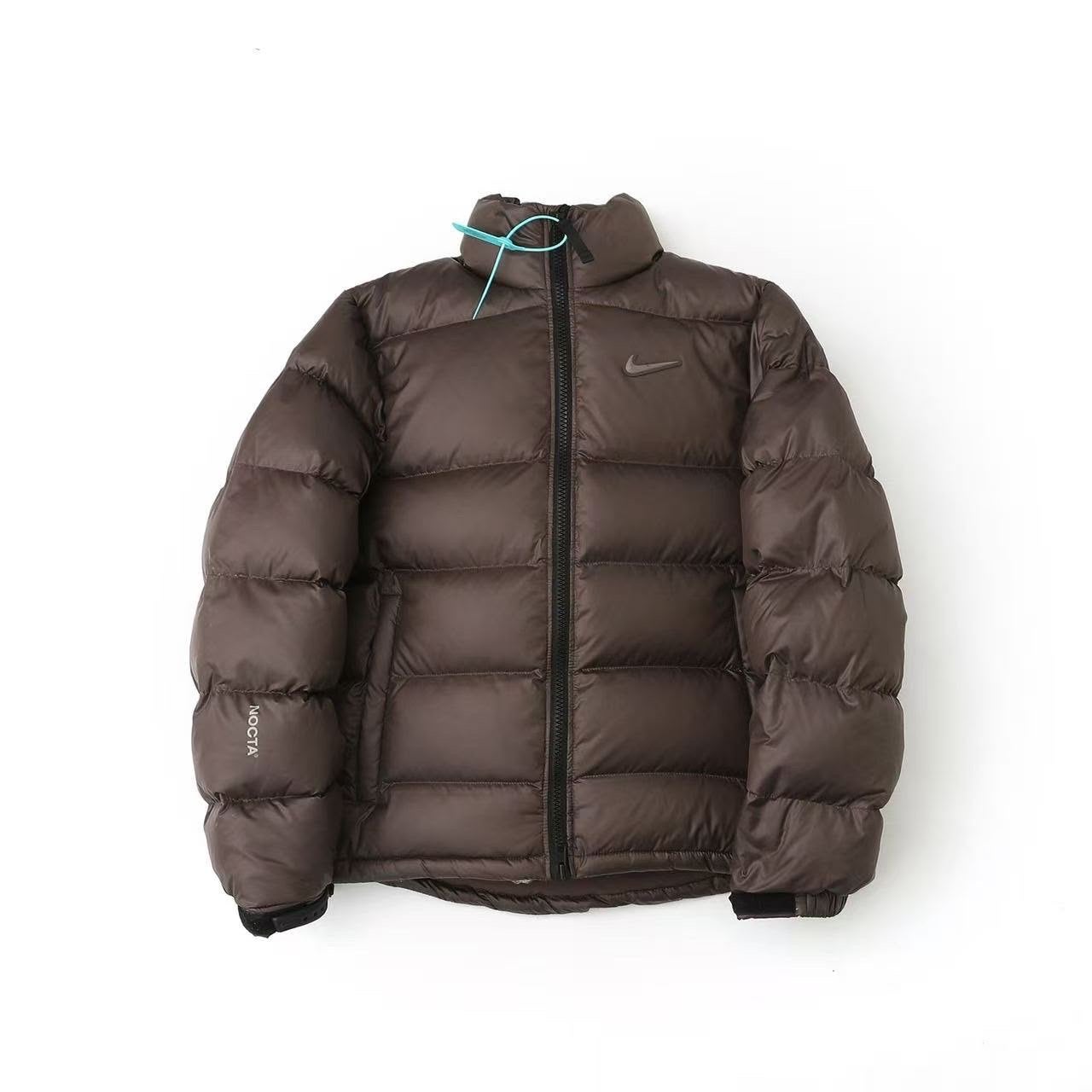 Nike Nocta Puffer Jacket Maat M, Ophalen of Verzenden, Zo goed als nieuw, Bruin