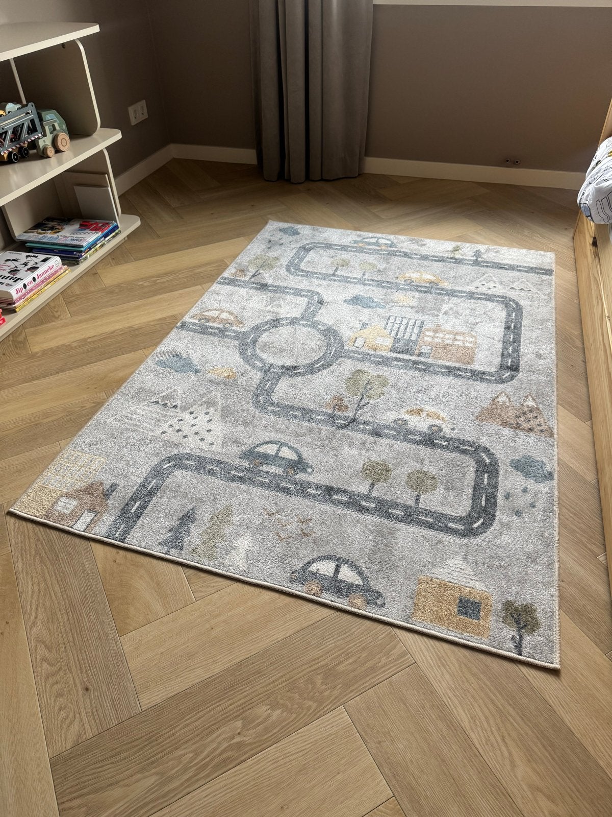 Wasbaar speelkleed auto 120x170 cm, Huis en Inrichting, 100 tot 150 cm, Nieuw, Ophalen of Verzenden, 150 tot 200 cm