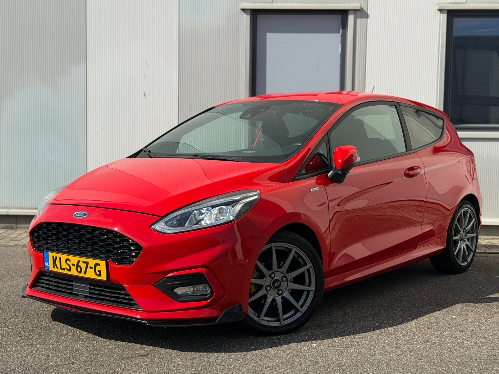Ford Fiësta 1.0 EcoBoost ST Line Maxton Carplay DAB+ UNIEK!, Auto's, Voorwielaandrijving, Dealer onderhouden, Stof, 23 km/l