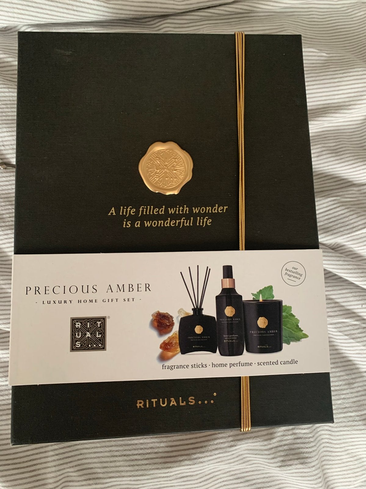 Rituals Precious Amber Giftset - Luxe Huisparfum Collectie, Ophalen of Verzenden, Nieuw