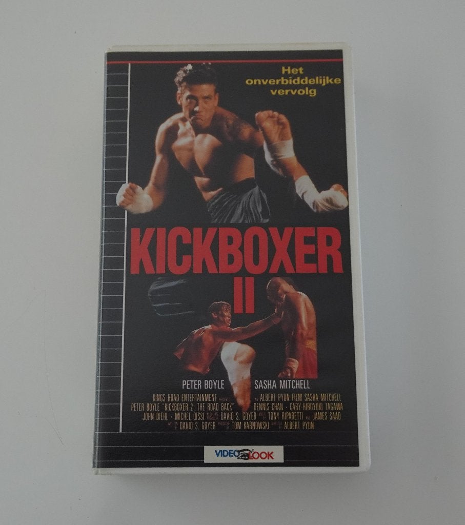 Kickboxer 2 - Film op VHS uit 1991, Alle leeftijden, Ophalen, Zo goed als nieuw