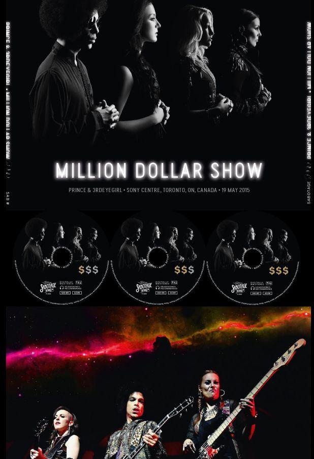 PRINCE - MILLION $ SHOW 3CD, Verzenden, 2010 - 2019, Nieuw in verpakking
