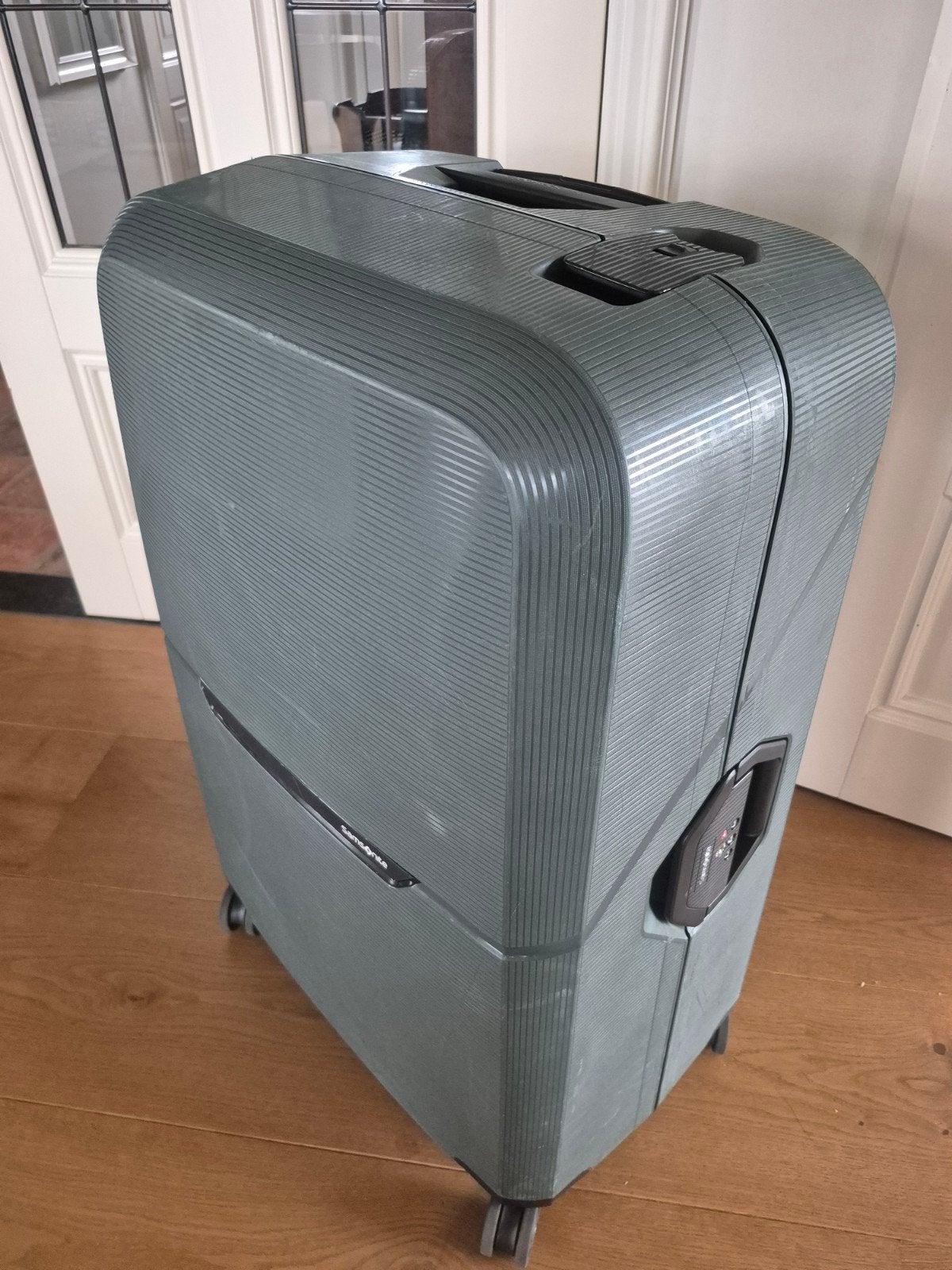 *Samsonite Magnum Spinner 81cm  reiskoffer zgan, Ophalen, Hard kunststof, Slot, Zo goed als nieuw