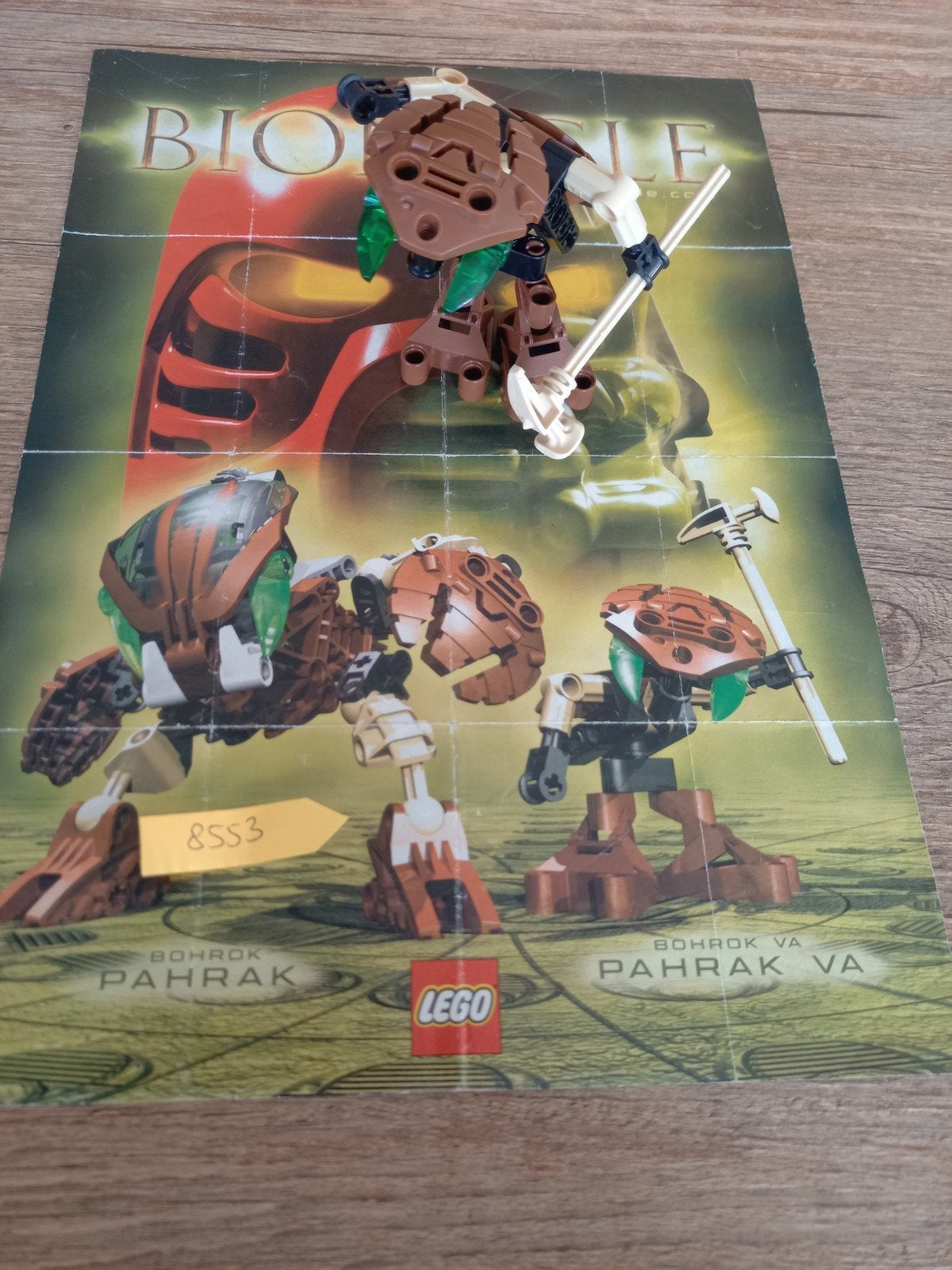 LEGO Bionicle set 1432 (2), 8553 en 8566, Gebruikt, Bionicle, Lego, Ophalen of Verzenden