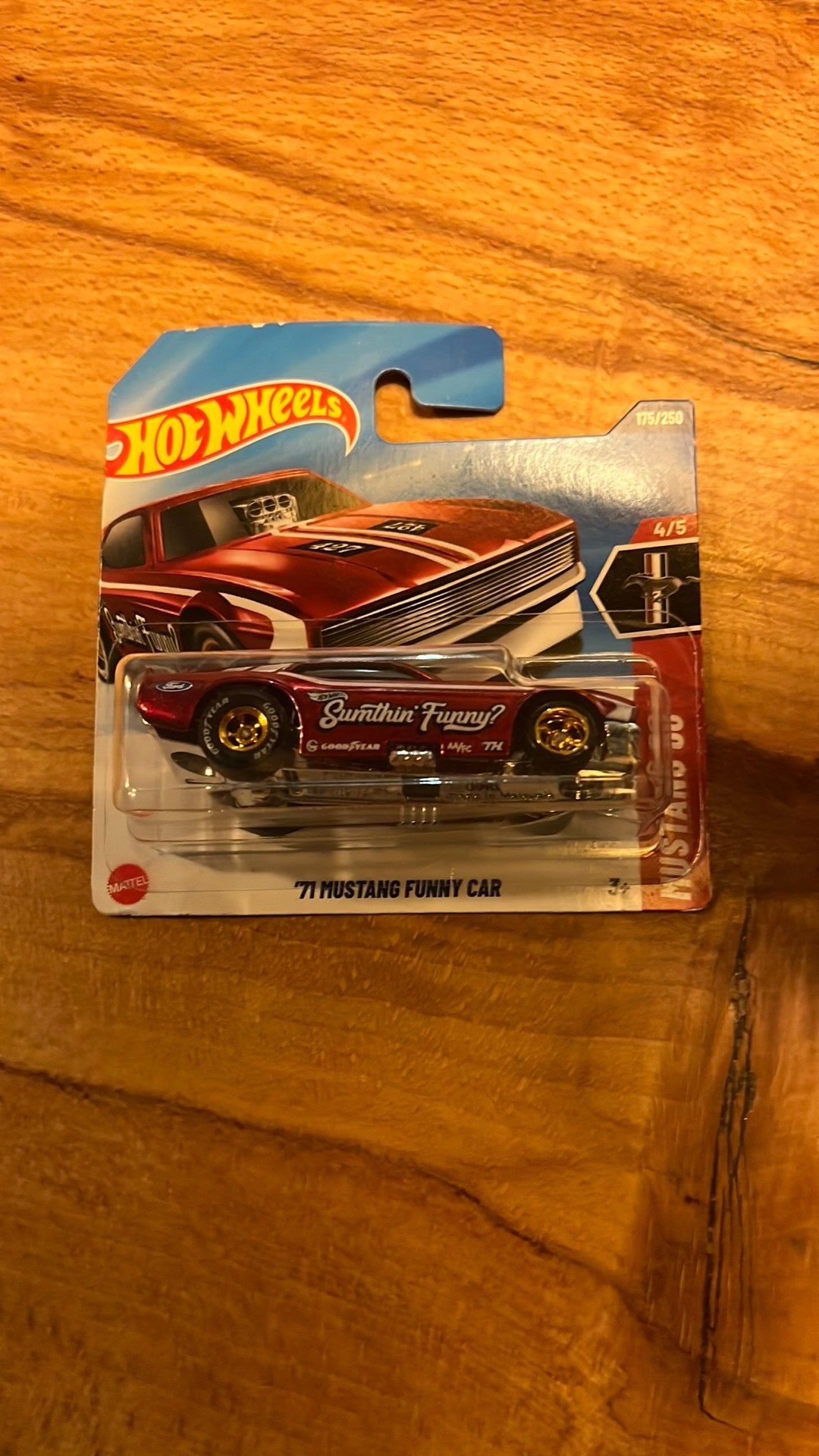 Hotwheels “71 mustang funny car super treasure hunt, Hobby en Vrije tijd, Ophalen of Verzenden, Hot Wheels