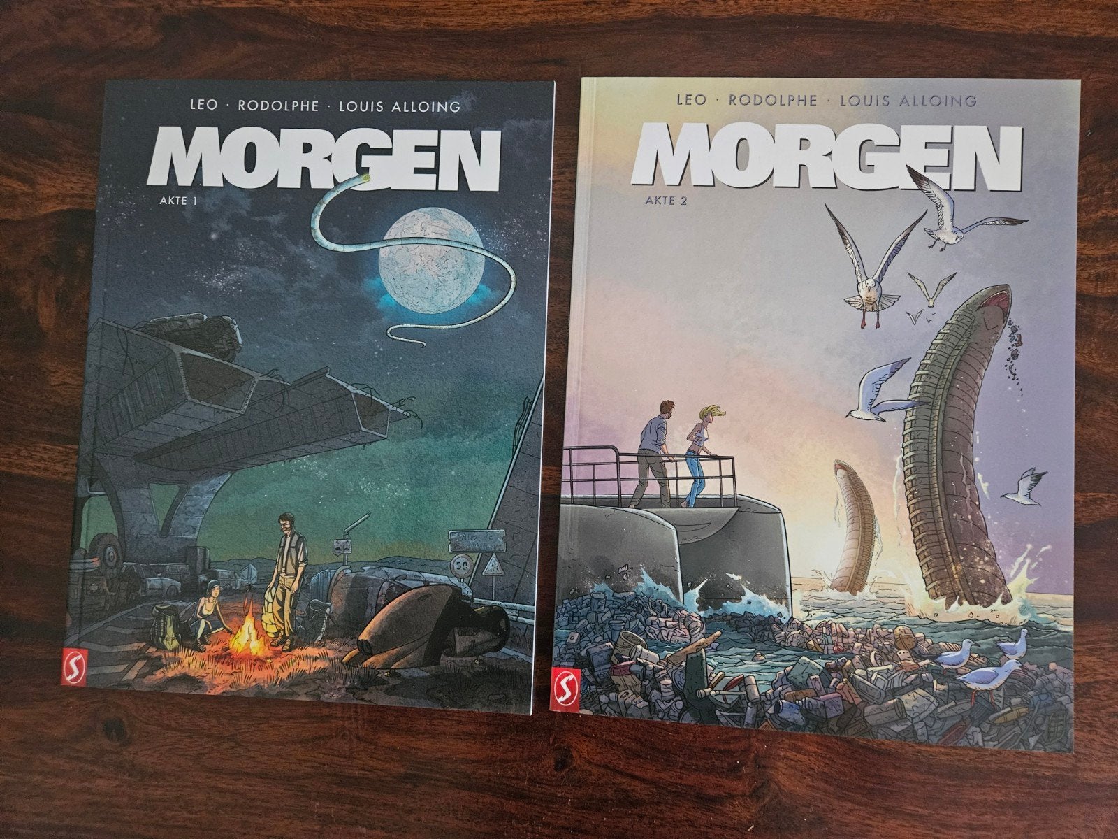 Morgen Akte 1-5 Complete Serie - LEO, Rodolphe, Louis Alloin, Complete serie of reeks, Ophalen of Verzenden, Zo goed als nieuw