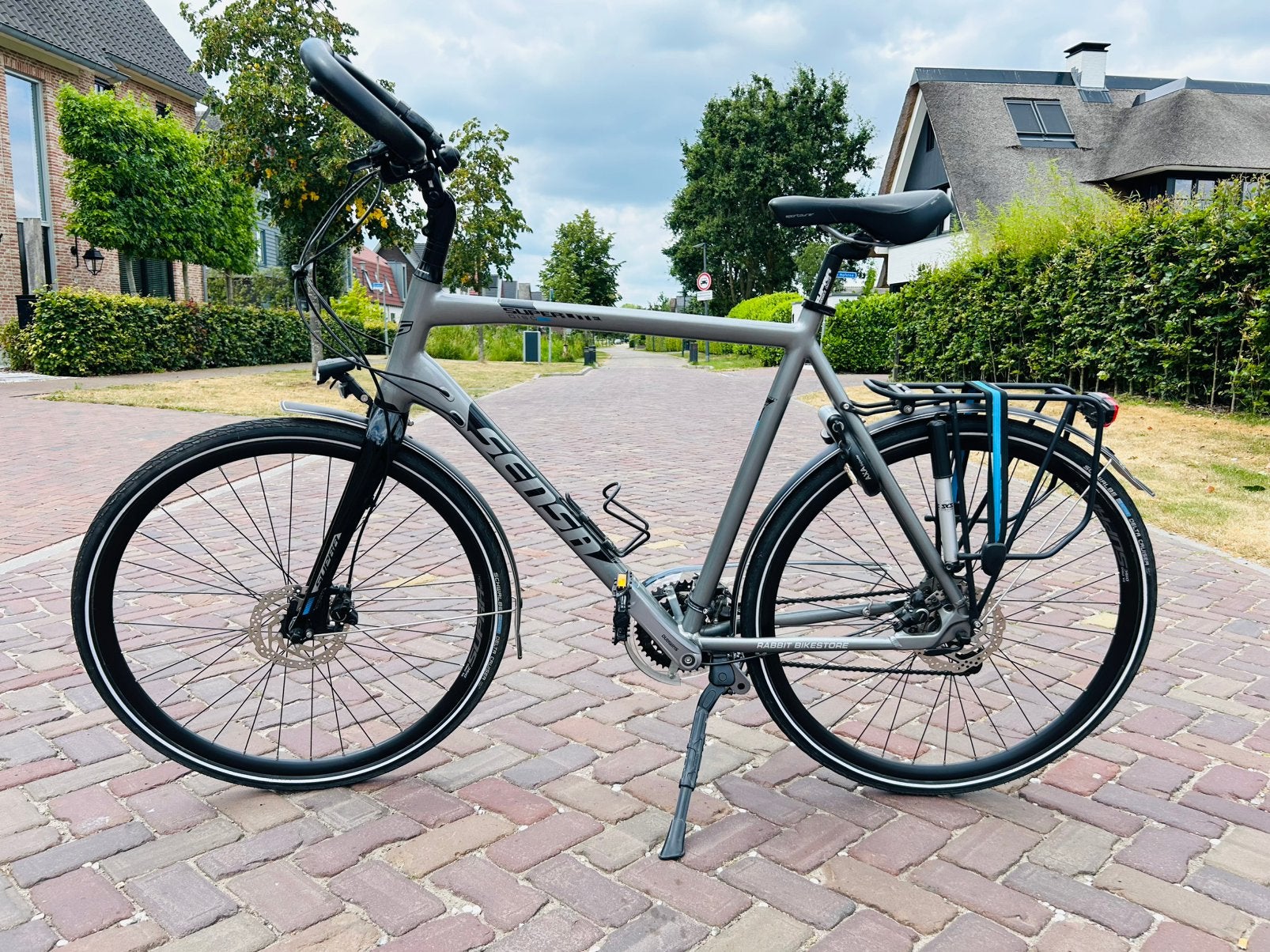 Sensa SuperLite | Herenfiets | Shimano Deore | Disc | 61CM, Fietsen en Brommers, Fietsen | Heren | Herenfietsen, Versnellingen