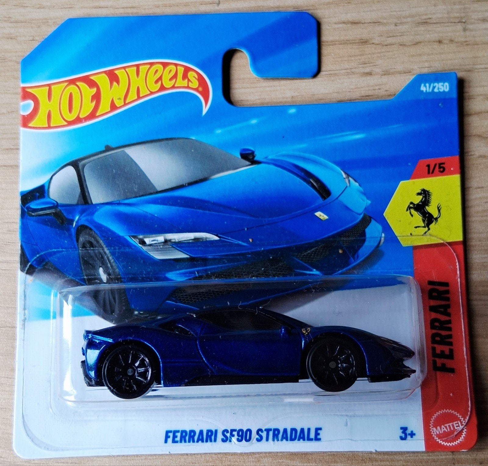 Hot Wheels Ferrari SF90 Stradale - Blauw (Nieuw), Ophalen of Verzenden