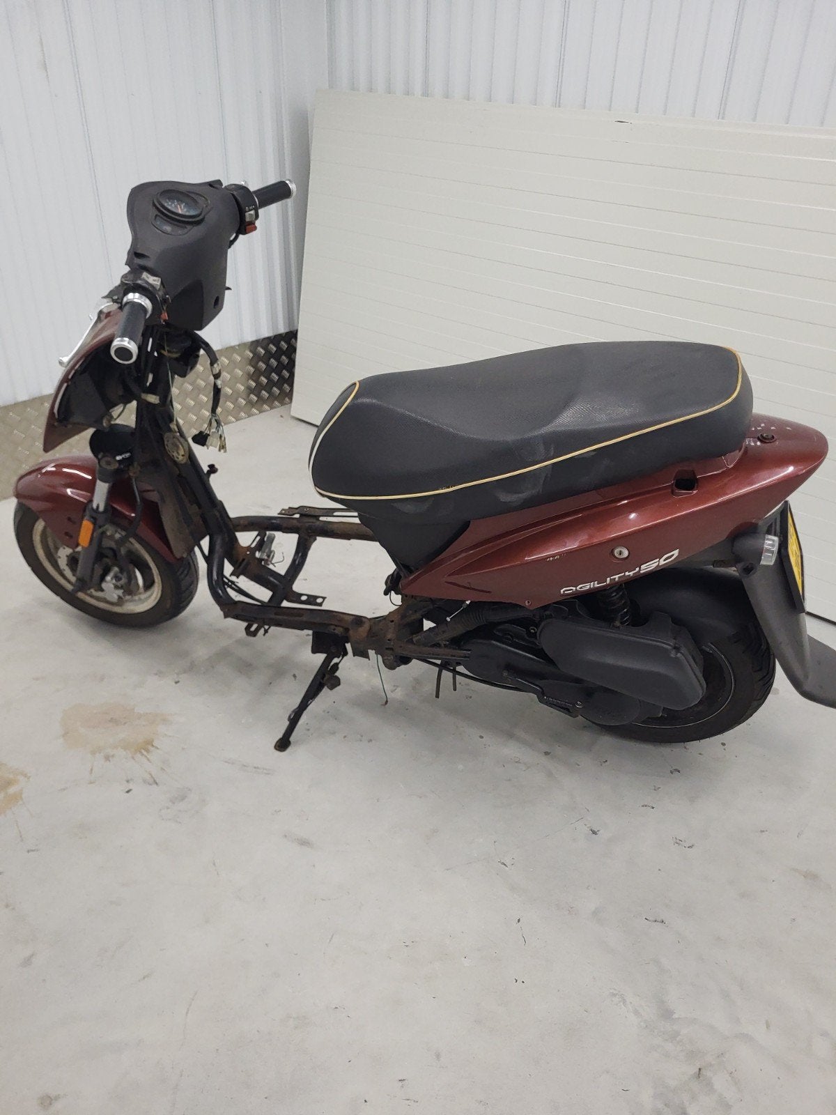Kymco agility frame met 80 cc blok, Gebruikt, M.overkleeft1968@outlook.com, Kymco, Marcel scooters