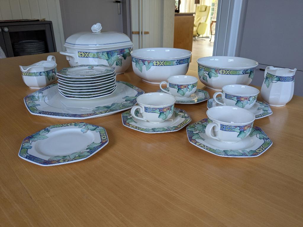 Villeroy & Boch Pasadena, Ophalen, Zo goed als nieuw, Overige stijlen, Porselein