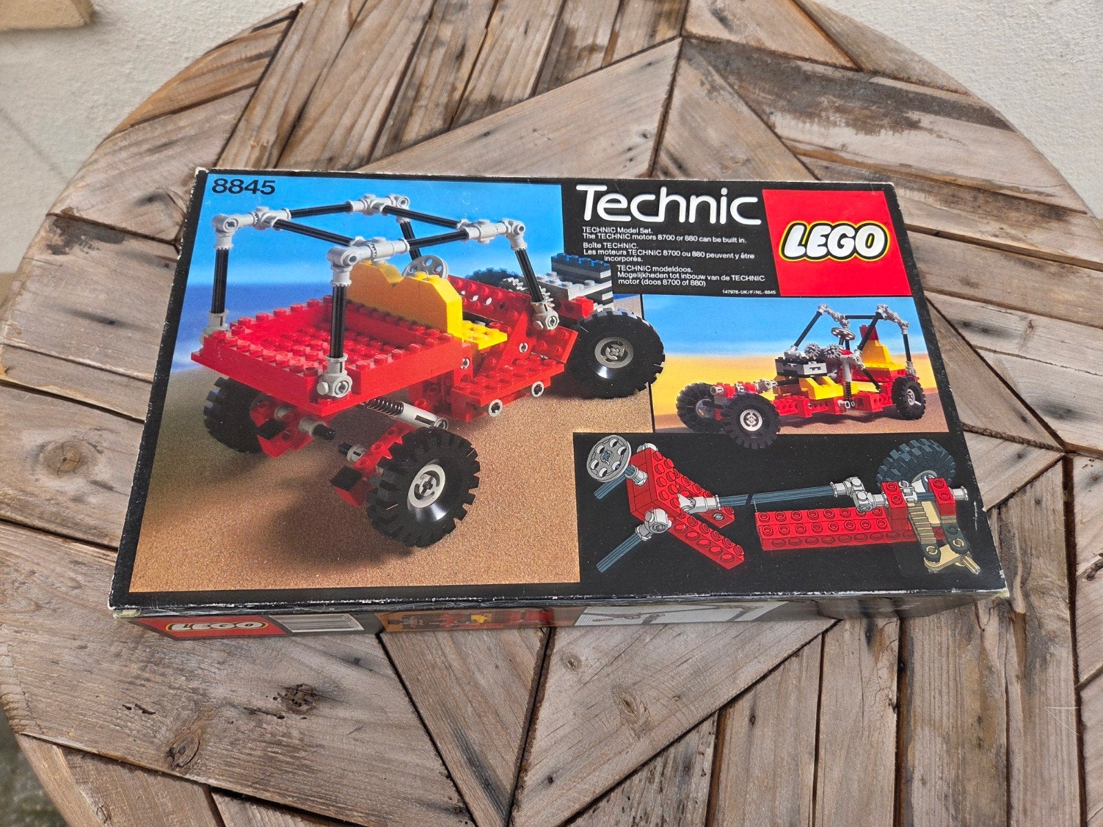 LEGO Technic 8845 Dune Buggy - Compleet, Ophalen of Verzenden, Gebruikt