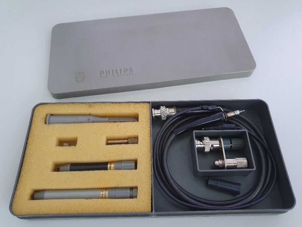 PHILIPS PM 9326 probe set + PM 9051 adapter, Verzenden, Gebruikt, Toebehoren