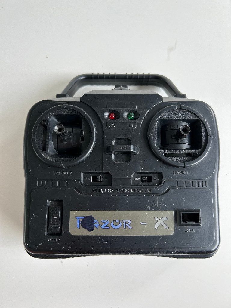 Hitec Ranger 27mhz zender rc auto, Ophalen of Verzenden, Gebruikt, Overige schalen, Auto offroad
