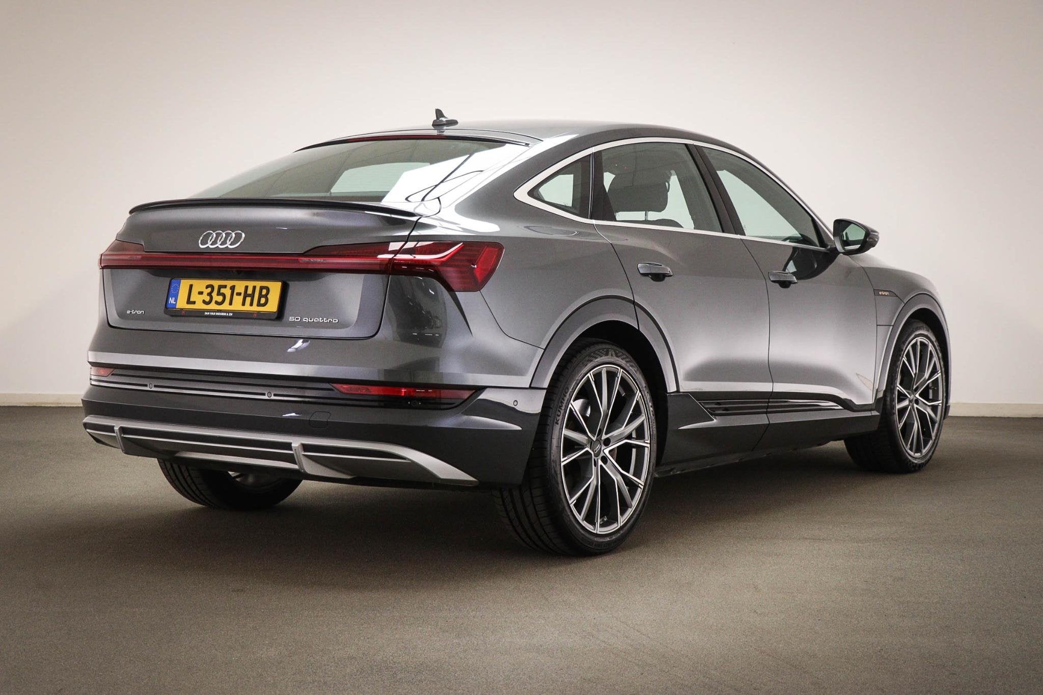 Audi e-tron Sportback 50 quattro Business edition 71 kWh | G, Automaat, Stof, Huisgarantie, 71 kWh