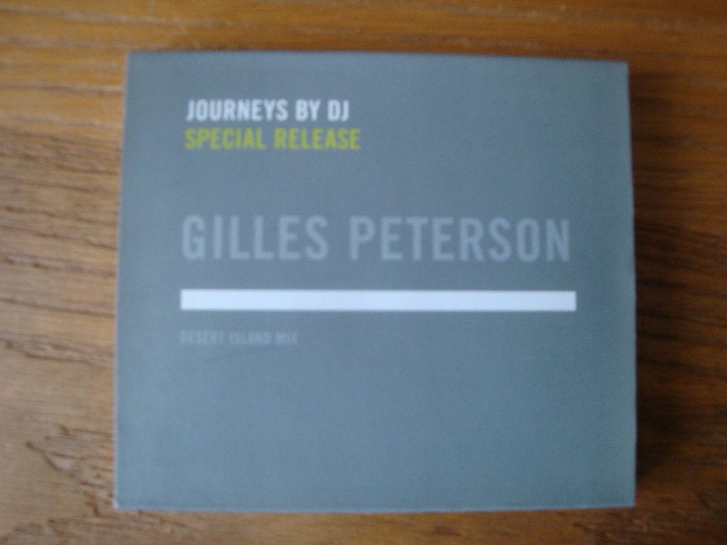 Gilles Peterson - Journeys By DJ  - Desert Island Mix, Cd's en Dvd's, Cd's | Dance en House, Jazz-Dance en Acid Jazz, Ophalen of Verzenden