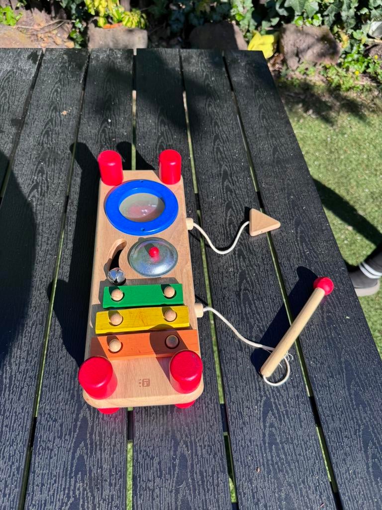 i’m toy houten activiteiten speelgoed / muziekspeelgoed, Ophalen of Verzenden, Gebruikt