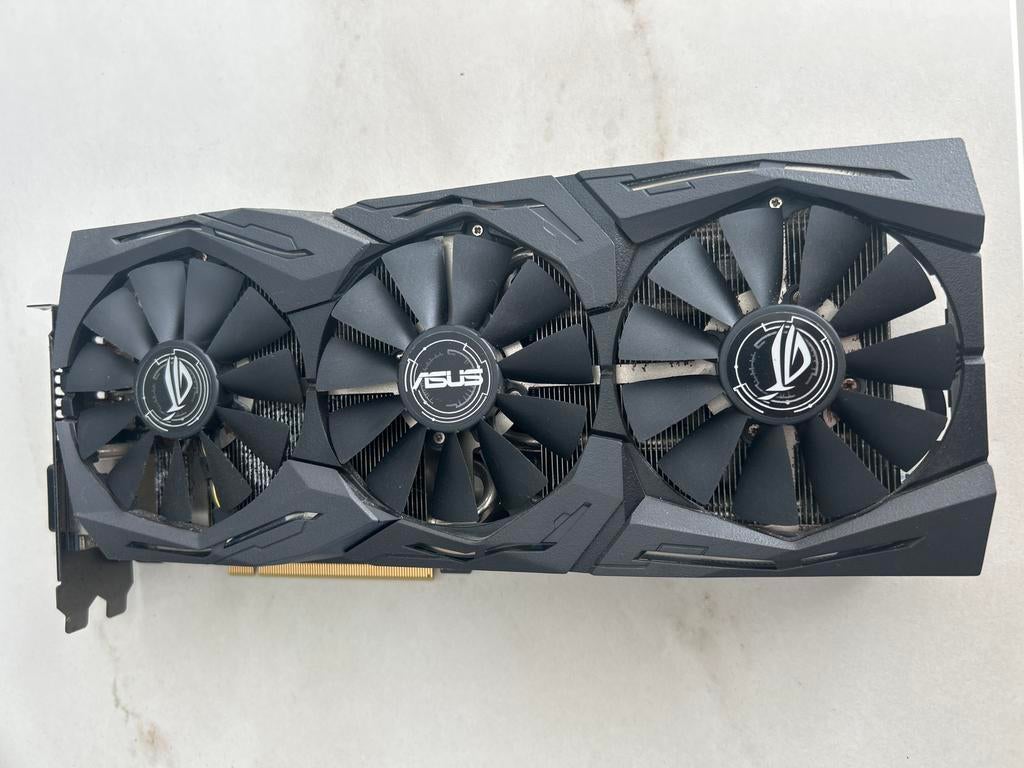 ASUS ROG Strix RX 580 OC 8GB, Computers en Software, Videokaarten, PCI-Express 3, Gebruikt, AMD, Ophalen of Verzenden