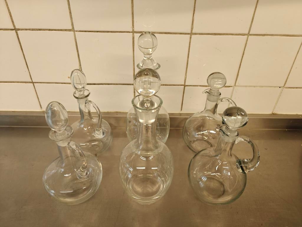 Zes karaffen, Ophalen, Zo goed als nieuw, Overige typen