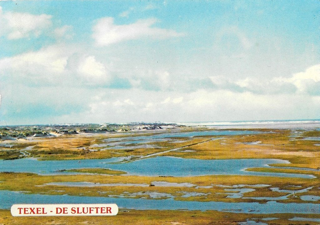 Texel De Slufter gelopen Ansichtkaart ( 7643), Ophalen of Verzenden, 1980 tot heden, Gelopen, Waddeneilanden