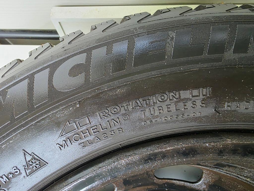 4st Michelin Alpin A4 W.banden met velgen 185/65 R15 88T, Auto-onderdelen, Banden en Velgen, 15 inch, Banden en Velgen, 185 mm