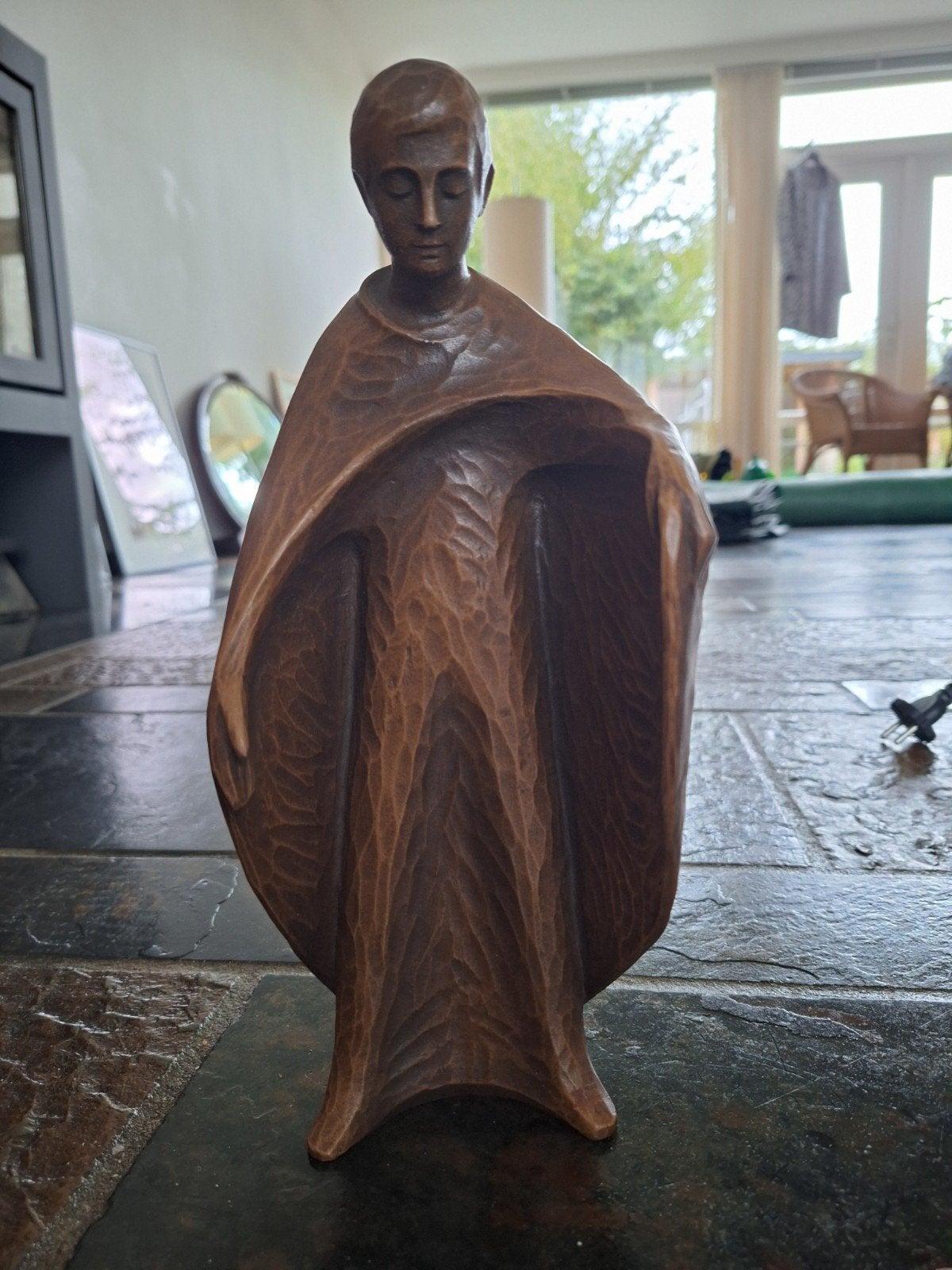 vintage beeldje 25 cm, Antiek en Kunst, Ophalen of Verzenden