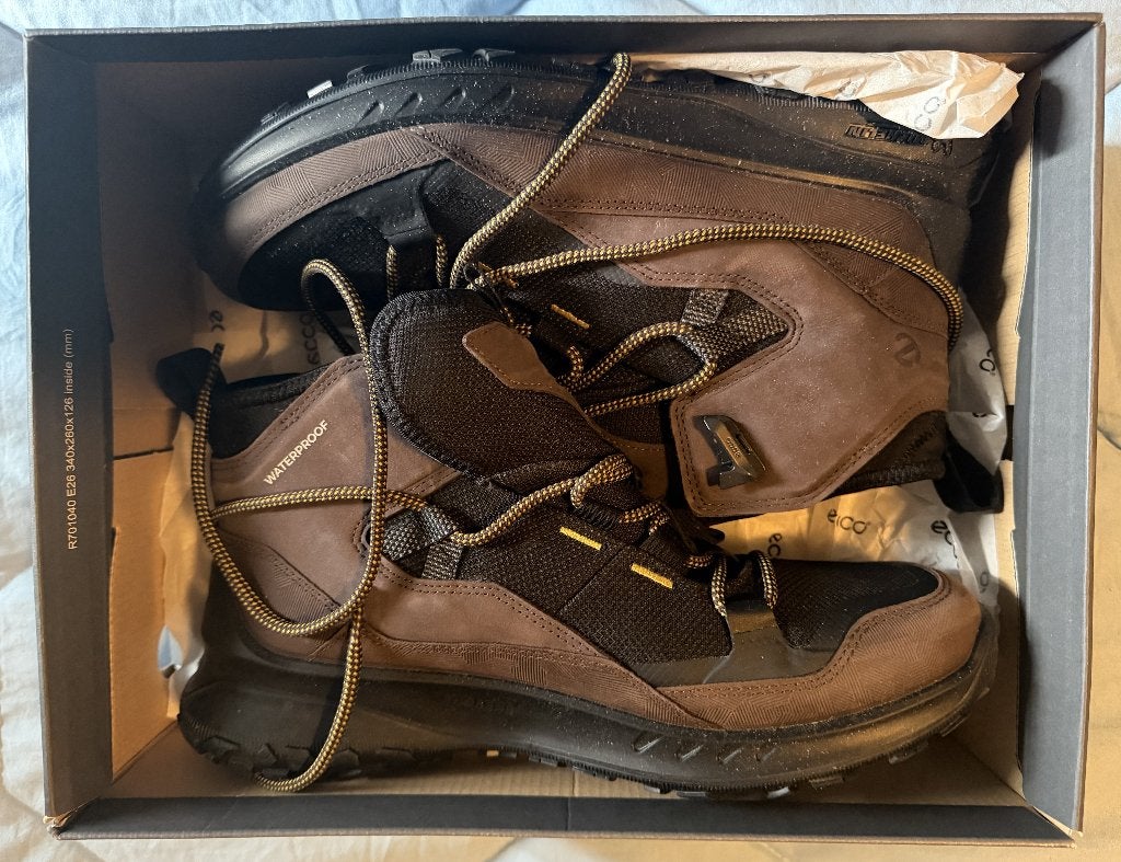 ECCO Ult-Trn Heren waterdichte halfhoge outdoorboot, Kleding | Dames, Schoenen, Ecco, Bruin, Nieuw, Wandelschoenen