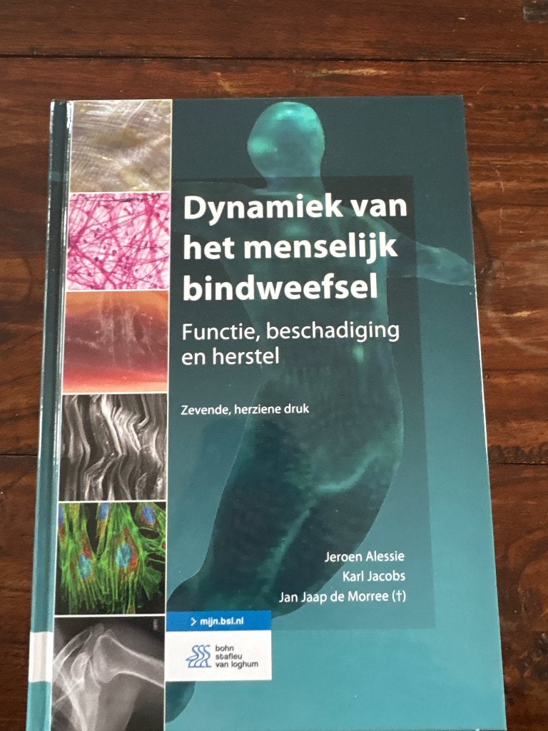 Dynamiek van het menselijk bindweefsel, Zo goed als nieuw, Bohn Stafleu van Loghum, Beta, HBO