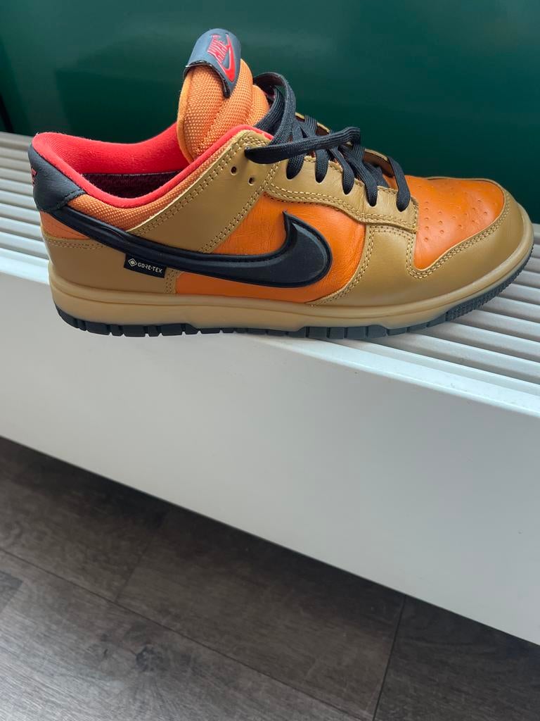 Nike Sportswear DUNK LOW GTX - Sneakers laag - wheat/black/c, Ophalen, Bruin, Sneakers of Gympen, Zo goed als nieuw