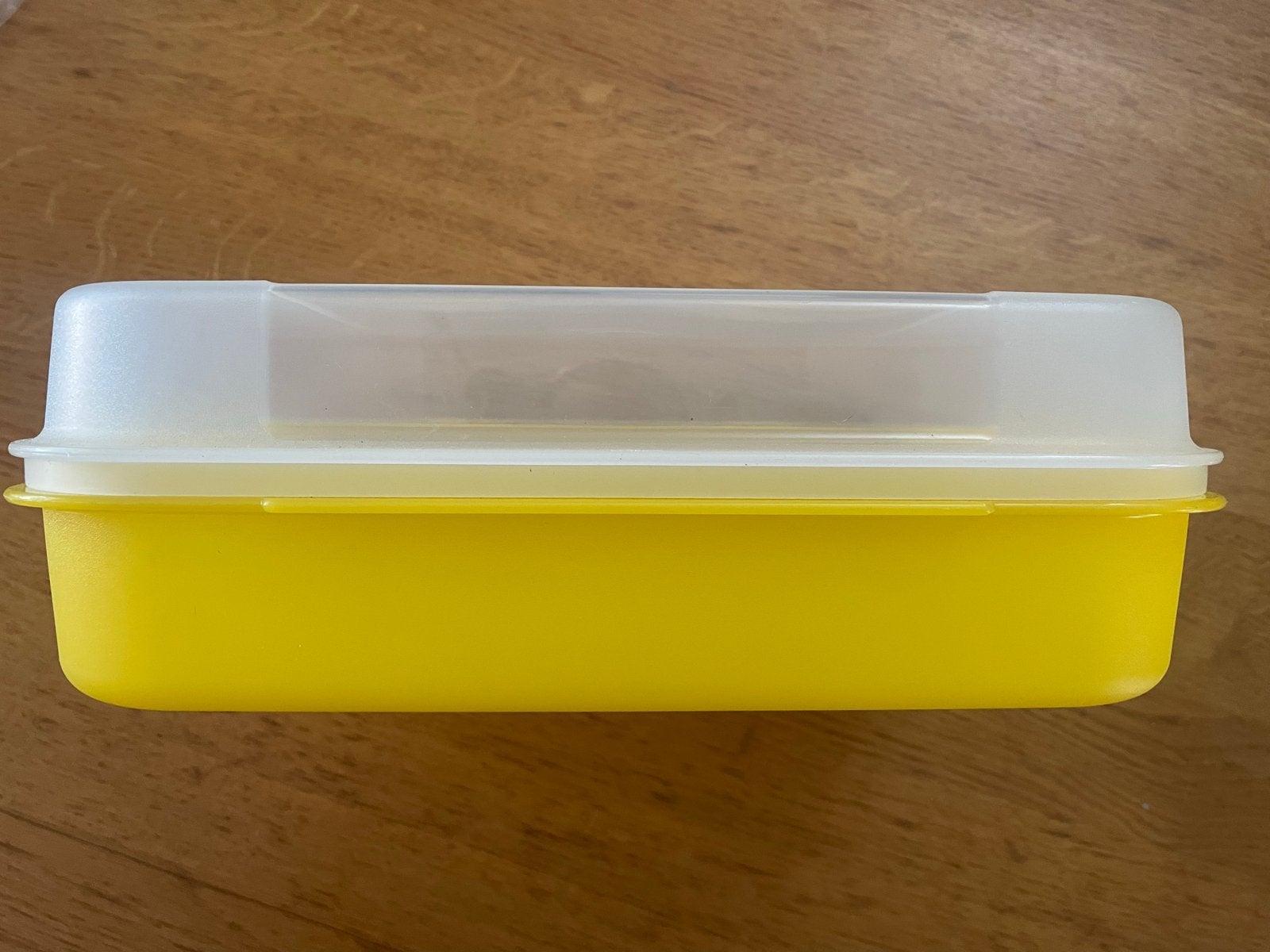 Nieuwe Tupperware koektrommel 2,5L, Huis en Inrichting, Keuken | Tupperware, Nieuw, Bus of Trommel, Geel, Luchtdicht, Ophalen of Verzenden