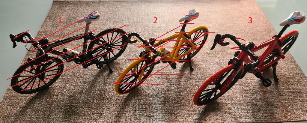 Miniatuur koersfietsjes - Mountainbike - Triatlonfiets - Bmx, Overige merken, Nieuw, 49 tot 53 cm, Ophalen of Verzenden