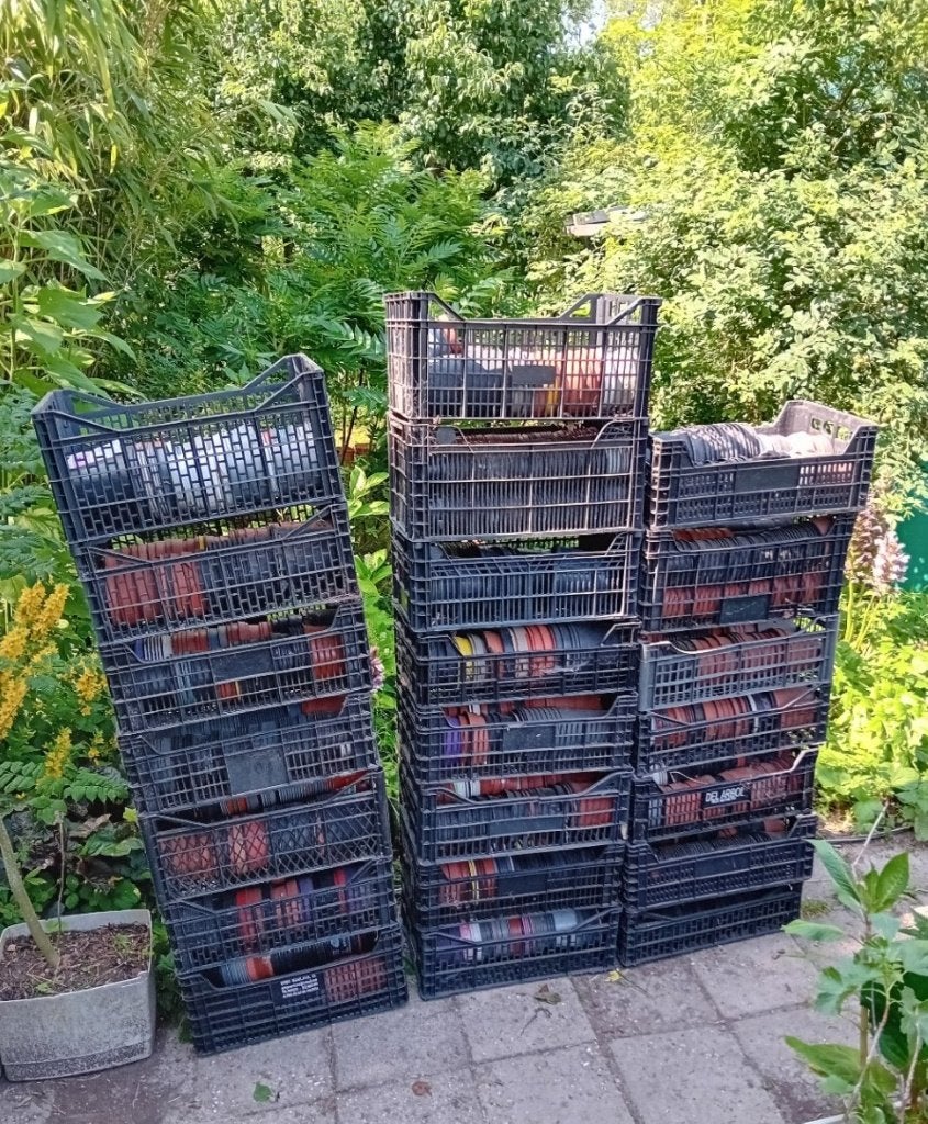 Bloempotjes, Tuin en Terras, Bloempotten, Ophalen, Kunststof, Gebruikt, Rond