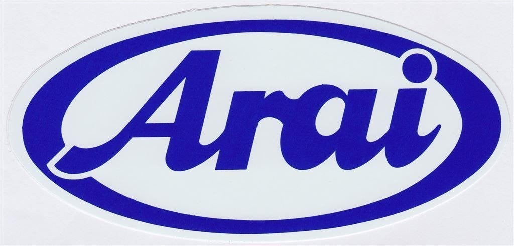 Arai Helmet sticker #3, Verzenden